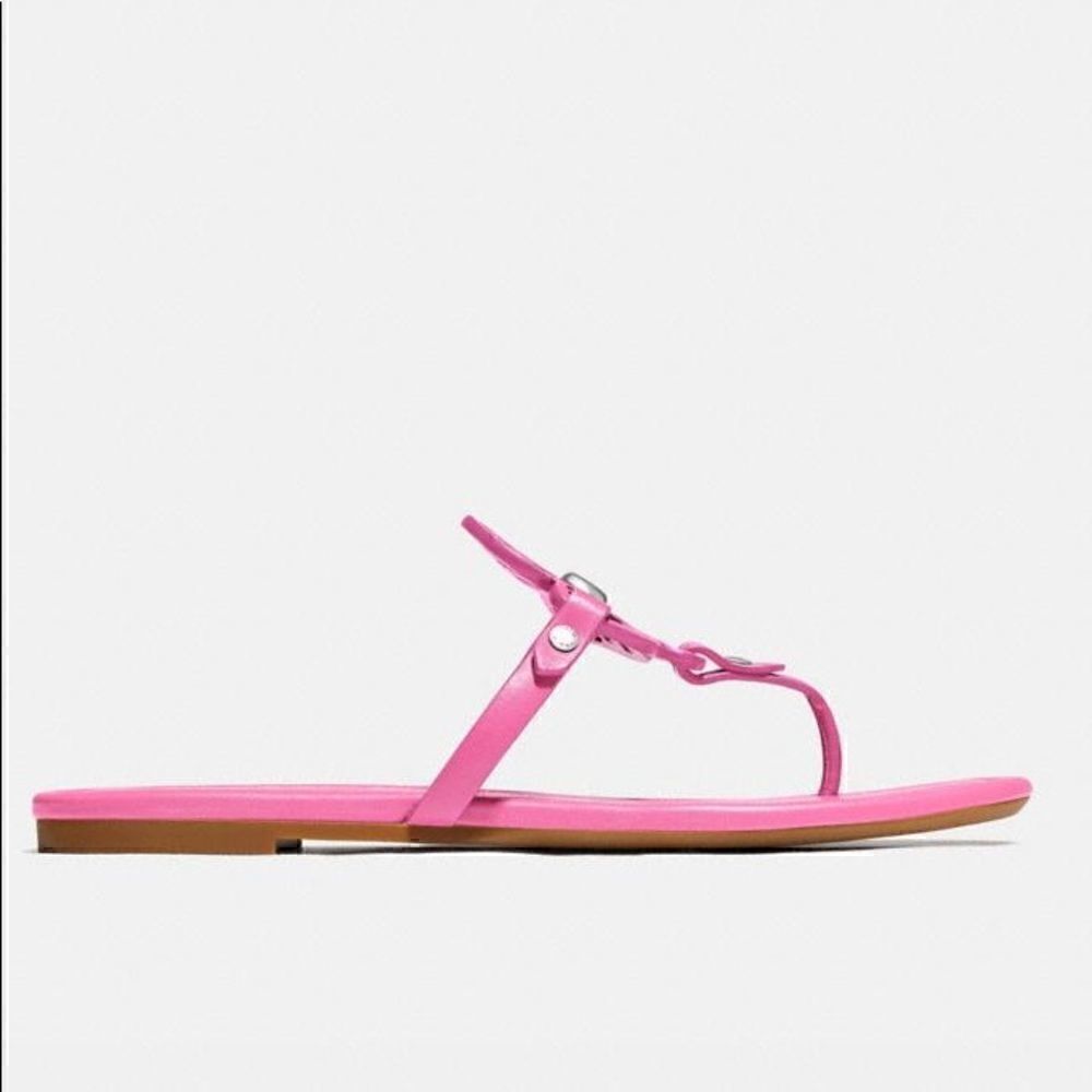 COACH JULIA SANDALS In color Petunia Pink (nib) women’s 10 - Picture 5 of 11